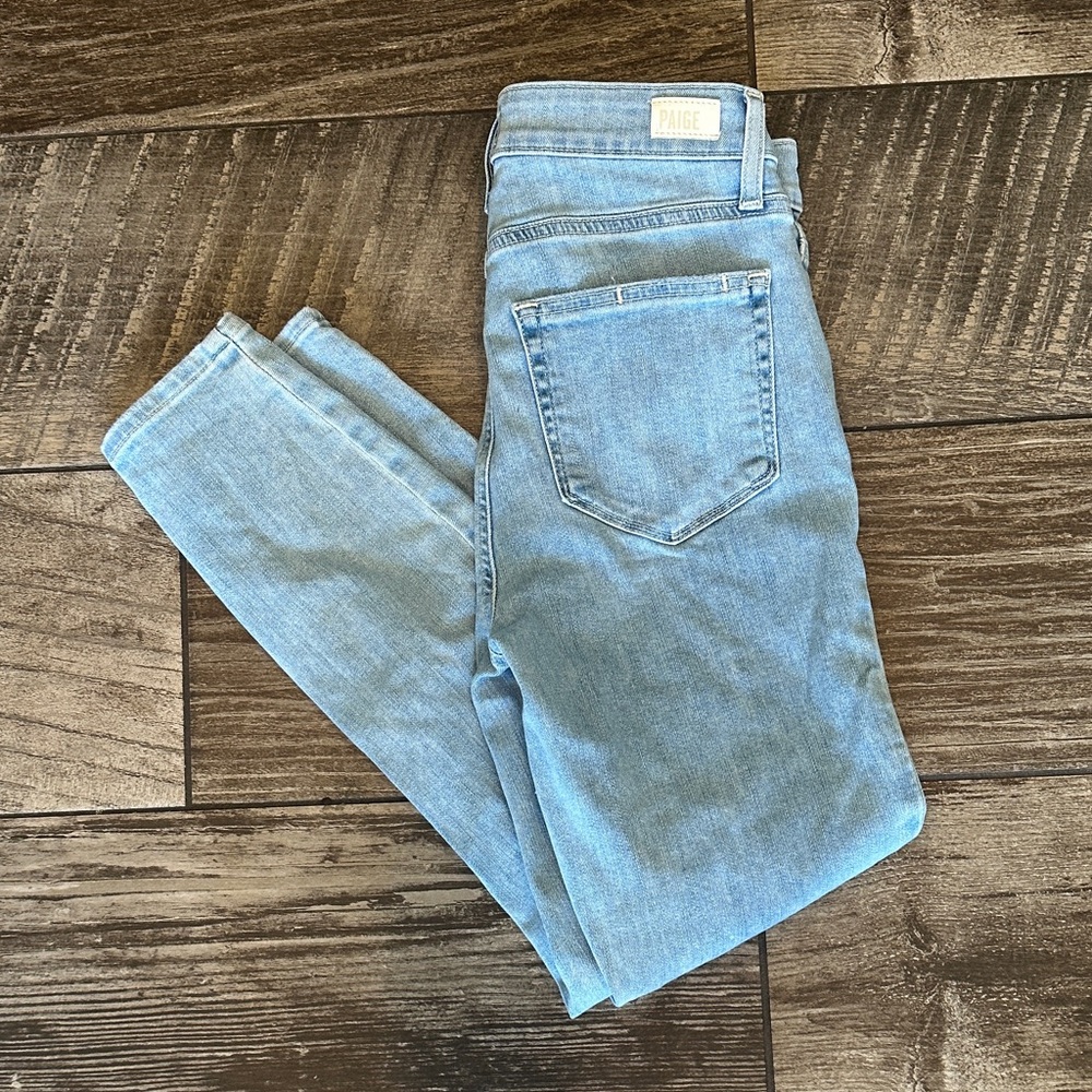 PAIGE Hoxton Light Blue Women's Jeans Skinny 27
